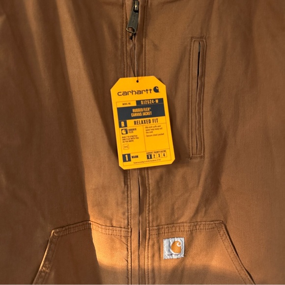 NWT Carhartt Women's Rugged Flex Relaxed Fit Canvas Jacket Size XXL - Picture 2 of 9